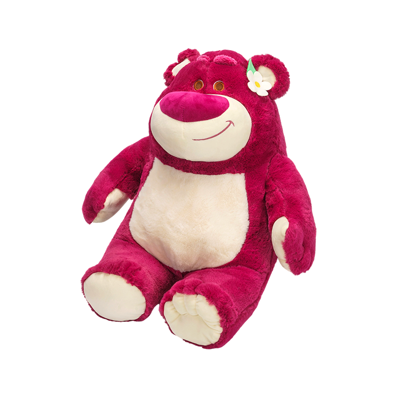 Enorme peluche de oso fresa