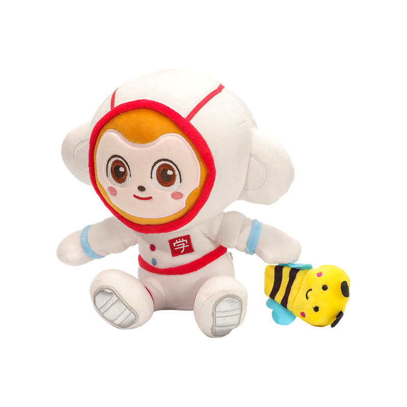 Juguetes de peluche con personajes de dibujos animados de astronautas rellenos