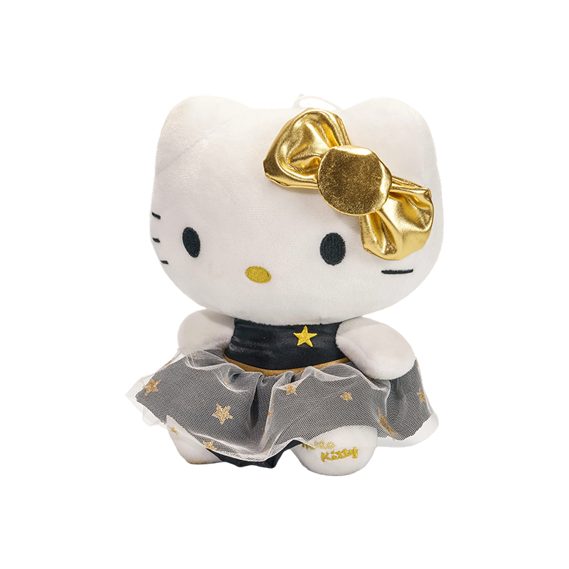 Juguetes de peluche de personajes de dibujos animados con faldas de princesa